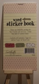 Word Sticker Book Giggle Girl Sweetwater