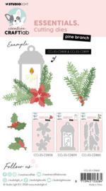 Pine Branch Cutting Dies - Creative Craftlab