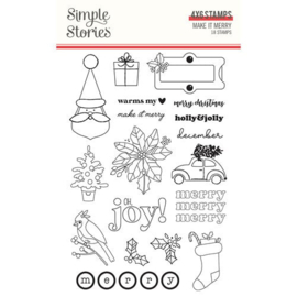 Make it Marry Clear Stamps - Simple Stories