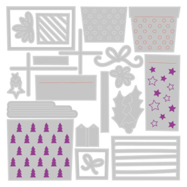 Festive Gifts Thinlits by Lisa Jones - Sizzix