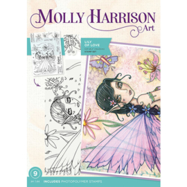 Lili of Love - Crafters Companion Molly Harrison Art