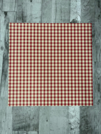 Gingham Red - The Paper Loft
