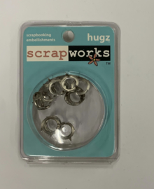 Hugz Silver Ringlet - ScrapWorks