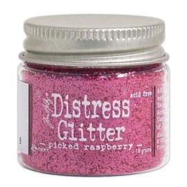 Distress Glitter Picked Raspberry