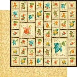 Tropical Travelogue Paradise Postage - Graphic 45