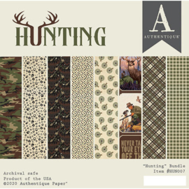 Hunting paper pad 6x6 - Authentique