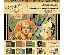 Vintage Hollywood 8x8 Paper Pad Graphic 45