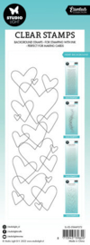 Heart Background Essentials Clear Stamp - Studio Light