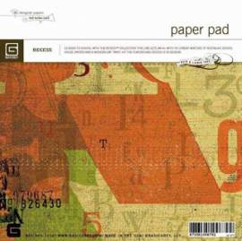 Paper Pad 6x6 Recess Collection - Basic Grey