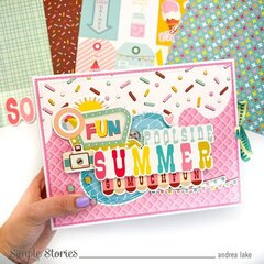 Retro Summer 6x8 Paper Pad - Simple Stories