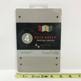 Lacing Cards Buck Naked - Cosmo Cricket
