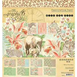 Wild and Free Paper Collection 8x8 - Graphic 45