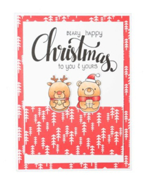 Friends Clear Stamps Christmas - Creative Craftlab