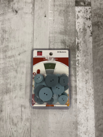 Gulf Trio Buttons - Bazzill