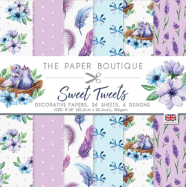 Sweet Tweets 8x8 Decorative Paper - The Paper Boutique