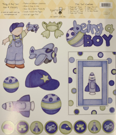 Being a Boy Stickers - My Mind's Eye