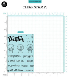 Clear Stamps Kerst groetjes - Creative Craftlab