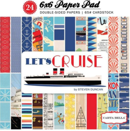 Lets Cruise by Steven Duncan 6x6 Paper Pad - Carta Bella