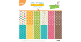 Knit Picky Fall Collection Pack 12x12 - Lawn Fawn