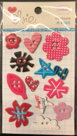 Roxie Chipboard Shapes Elsie KI Memories