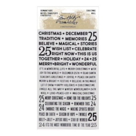 Remnant Rubs Christmas - Tim Holtz Idea-Ology