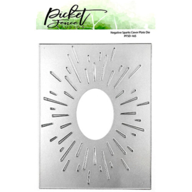 Negative Sparks Cover Plate Die - Picket Fence