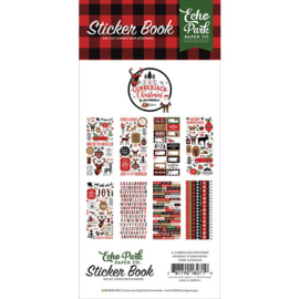 Lumberjack Christmas Sticker Book - Echo Park