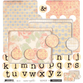 Cardfolders - SweetPea Collection - Basic Grey