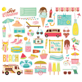 Retro Summer Bits & Pieces - Simple Stories