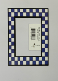 Mini Blue/White Check frame - My Mind's Eye