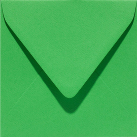 6x envelope Original 140x140mm grass green - Papicolor