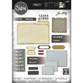 Specimen Thinlits by Tim Holtz - Sizzix