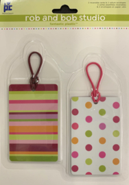 Rob and Bob Studio Plastic Tags Fashion Forward - Provo Craft