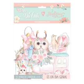 Christmas Rose Clear Cuts - Stamperia