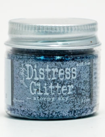 Distress Glitter Stormy Sky