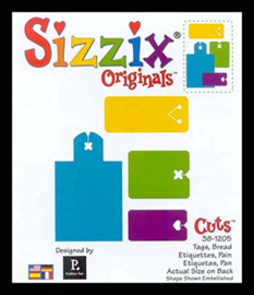 Originals Die Cuts Tags, Bread - Sizzix
