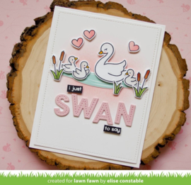 Swan Soiree Dies - Lawn Fawn