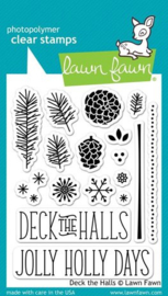 Deck The Halls Clear Stamps - Lawn Fawn