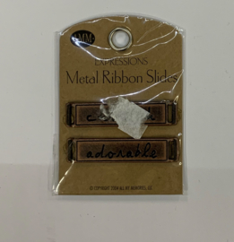 Cherish Metal Ribbon Slide - AMM