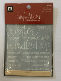 Winter Simply Stated - Making Memories