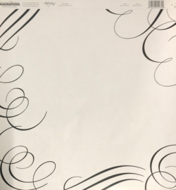 Anthology Black Swirl (Transparency) - Creative Imaginations