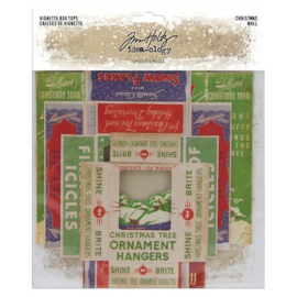 Christmas Vignette Box Tops - Tim Holtz Idea-Ology