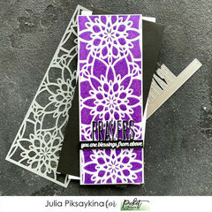 Paper Glitz Purple Prism - Picket Fence