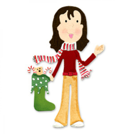 Sizzlits Avery with Christmas - Sizzix