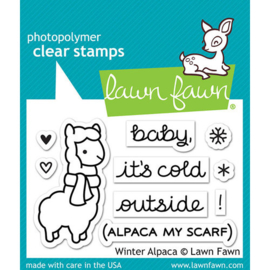 Winter Alpaca Stamps - Lawn Fawn