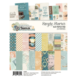 Paper Pad 6x8 - Simple Vintage Traveler Collection