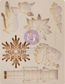 Christmas Sparkle Mould 3,5" x 4,5" - Prima Marketing