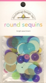 Round Sequins Bright Assortment - Doodlebug