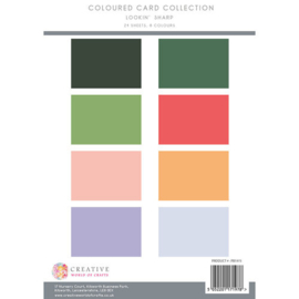 Lookin Sharp Coloured Card Collection - The Paper Boutique