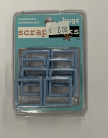Hugz Blue Ringlet - ScrapWorks